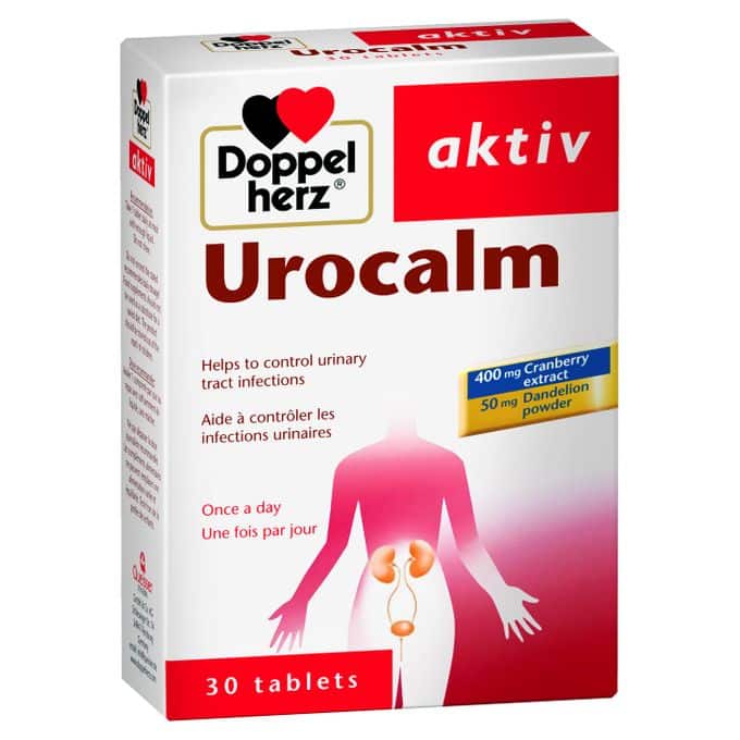 Doppelherz Aktiv Urocalm With Cranberry For Urinary Tract Infection ...
