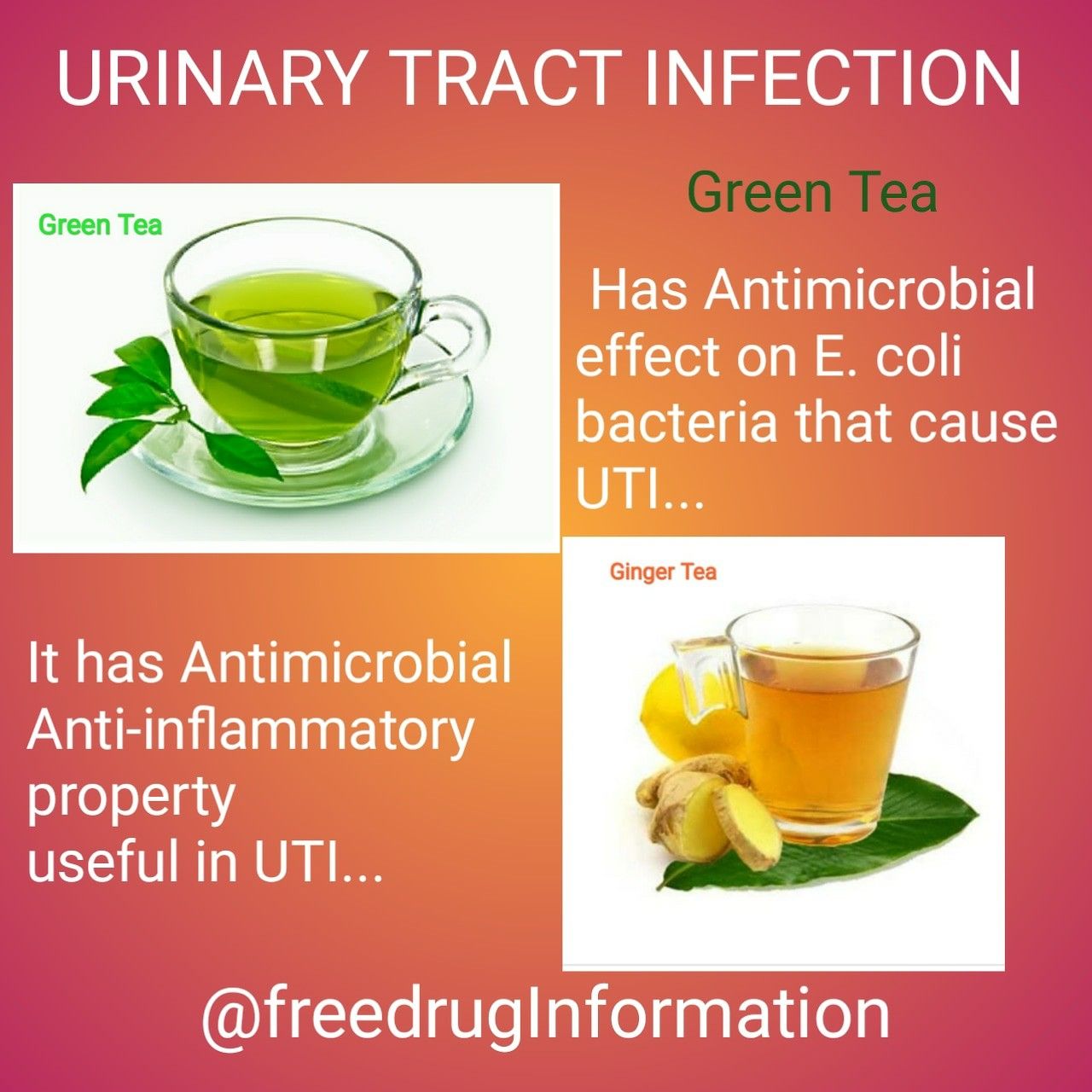 Is Ginger Good For Urinary Tract Infection